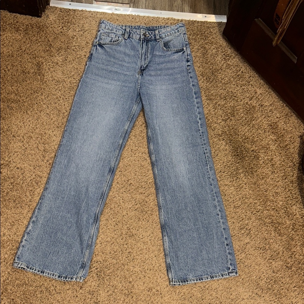 Divided Light Blue Flare Jeans